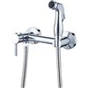 Ibergrif M22013 - Kit Doccetta Esterno per WC e Bidet, Acqua Calda e Fredda, Cromo