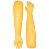 SHOWA Atlas 772 m nitrile gomito lunghezza guanti resistente agli agenti chimici, 66 cm giallo