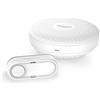 Honeywell Home DCR311S Serie 3, Campanello Portatile senza Fili, Circolare, con Pulsante, Bianco