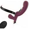 Gavoir Strapon. Anale. Doppio Mutanda Vibrante Indossabile Strap on Per Donne Coppie Uomo Donna Fallo Doppia Penetrazione Cintura Con X Xxl Piccolo Vibrazione Coppia Vibro Clitoride Realistico,purple
