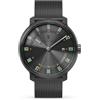 Lilienthal Berlin Neolux Orologio automatico Slate Grey - Orologio da uomo in acciaio chirurgico blu con movimento automatico e vetro zaffiro - 42,5 mm, Bracciale in rete grigio