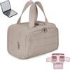 Vgpbphj Maison Ginza Cloud Carry Bag, 4 in 1 Puffy Multi-funzionale Toiletry Bag, Convely Wide Mouth Organizer Bag, Dry and Wet Separation, per accessori, essenziali, articoli da toeletta, tempo libero viaggi