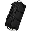 Strixorn 3 in 1 Borsa da Viaggio con Ruote 75L, 80 x 30 x 33 cm Zaino da Viaggio con Organizzatore da Viaggio Impermeabile, Scomparto Scarpe, Oxford Robusto resistente all'usura e impermeabile, Nero