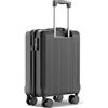 Wertes Valigia bagaglio a mano 55x40x20cm - adatta per Ryanair, Lufthansa, Eurowings e co. I Trolley da cabina 36L con rotelle morbide e pratico lucchetto TSA, valigia da cabina