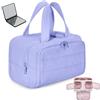 Vgpbphj Maison Ginza Cloud Carry Bag, 4 in 1 Puffy Multi-funzionale Toiletry Bag, Convely Wide Mouth Organizer Bag, Dry and Wet Separation, per accessori, essenziali, articoli da toeletta, tempo libero viaggi