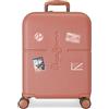 Pepe Jeans Chest Valigia da Cabina, 40 x 55 x 20 cm, rosso, 40x55x20 cms, Valigia da cabina