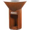 AgriEuro TOP-LINE Icon 80 - Barbecue a legna in Corten