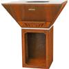 AgriEuro TOP-LINE Colorado - Barbecue a legna in corten
