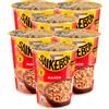 Star Saikebon Noodles Gusto Manzo Nudolini Istantanei Orientali alla Farina di Frumento Pronti in 3 Minuti - 6 Confezioni da 60g