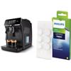 Versuni Macchina da caffè completamente automatica Philips Serie 2200 - pannarello classico e compresse sciogligrassi per caffè CA6704/10 per macchine da caffè completamente automatiche, bianco, taglia unica