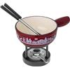KUHN RIKON 32333 - Set per fonduta di formaggio a induzione, in ghisa Alpweide Mini · Ø 17 cm