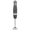 Petra PT5612BGRYVDE Frullatore a immersione - Elettrico con asta e lama in acciaio inox, 2 velocità, componibile, compatto, per zuppe, frappè, salse, pappe per bambini, 600 W, grigio e oro