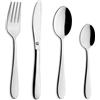 Grunwerg Windsor Carded Set di 4 pezzi di posate per bambini, acciaio inox 18/0