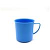 Kimmel Tazza 330 ml per bambini, in plastica, da campeggio, riutilizzabile, colore: azzurro