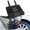 Hosrivae Elettricisti Carpentieri Giardinieri - Mani Mobili Compatte - Avere Cintura Configurabile 30x22x0 3cm Nero Multiuso Panno Oxford Strumento di Riparazione per Borsa