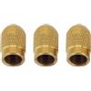 LumoCheefy Dado di serraggio per fresa elettrica M7 M8 x 0,75, 3 pezzi, in acciaio, accessorio per strumenti di levigatura e incisione, giallo (M7 x 0,75)