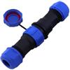 NAXFDRGO IP68 Maschio Femmina Serie SP17 SP1710 SP1711 SP1712 Plastica 2 3 4 5 7 9 Connettore cavo filettato a 10 pin(SP1710P SP1711S,5P)