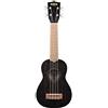 KALA KA-15S BLK - Ukulele soprano in mogano, con custodia (UB-S)
