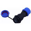 NAXFDRGO IP68 Maschio Femmina Serie SP17 SP1710 SP1711 SP1712 Plastica 2 3 4 5 7 9 Connettore cavo filettato a 10 pin(SP1711S,9P)