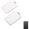 PRIDEOY Portachiavi in TPU, set da 2 pezzi (per Tesla), senza interferenze di segnale, resistente agli urti e impermeabile, compatibile con Model 3/Y/S/X, colore argento
