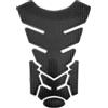 BKEPDY Paraserbatoio Tank Pad Adesivi Fishbone Adesivo Serbatoio 3D Protezione Serbatoio di Gas Pad Adesivo Decalcomanie Moto Serbatoio Protector Pad Sticker (Nero)
