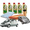 Somer Car KIT TAGLIANDO COMPATIBILE CON MERCEDES CLASSE A W169 B W245 160 180 200 CDI 6L CASTROL +3 FILTRI
