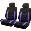 JABBNGD Coprisedili Anteriori per Auto, per Jeep Renegade 2015-2024 Anteriore Impermeabile Resistenti Facili Installare Pulire Sedili Accessori Anteriori Copri Sedili,D