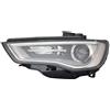 PROPOSTEONLINE Fanale realizzato per Audi A3 2012-2016 lato conducente XENON D3S con Motore elettrico Parabola interna grigia 8V0941043C