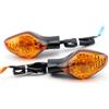 AIERDEYP Compatibile Con Honda Per CRF250L MSX 125 Grom Rebel 300 500 CMX300 Indicatore Di Direzione Per Motocicletta Frecce Moto(Amber)