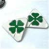 Generico Alfa Romeo Generico Coppia Loghi QV Quadrifoglio Verde 95mm per Giulietta Mito e Mito, Accessorio Decorativo per Automobili Alfa Romeo, Adulti, Unisex