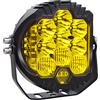 Willpower Faro LED Trattore 5 Pollici 50W Faretto LED 12V 24V Impermeabile IP67 Fendinebbia LED Ambra 3000K Luci di Lavoro per Fuoristrada Camion Auto Moto Barca 4x4 ATV UTV SUV
