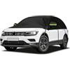 Tokenhigh Mezzo copriauto di ricambio adatto per VW Tiguan LWB Tesla Model Y Volvo XC60 BMW X3 Q5, universale soleggiato mezzo garage impermeabile auto semi-garage resistente ai raggi UV pioggia sole polvere