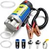 GBKDQQ Pompa di aspirazione dell'olio, 12 V, 100 W, pompa dell'olio, pompa elettrica autoadescante e a basso rumore, pompa per cambio dell'olio per auto, moto, barca, camper
