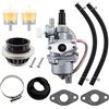 MCHNIC Carburatore con filtro dell'aria per 2 tempi, 43 cc, 47 cc, 49 cc, Mini moto, ATV, quad, Dirt Bike, Pocket Bike e guarnizione e candela di accensione Buggy Go Kart