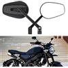 DREAMIZER Specchietto laterale per moto da 8mm e 10mm, Specchietti Retrovisori per moto Compatibili con XJ600 MT03 MT07 TMAX Z1000 Z750 CB250F CRF250 XL700 GSR600 VZR1800
