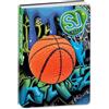 SJ GANG STYLE JAM GANG Diario Scuola Datato 10 Mesi per Bambini, 14 x 20,6 cm, Copertina Imbottita Basket, Segnalibro Integrato e Stickers Inclusi