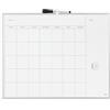U Brands calendario mensile lavagna magnetica Silver Frame