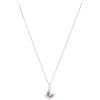 s.Oliver Collana per bambine in Argento 925, con zirconi sintetici, 37+3 cm, Argento, Viene fornita in confezione regalo per gioielli