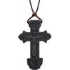 COTTVOTT Collana con ciondolo a forma di croce ortodossa, in legno, con crocifisso cristiano, preghiera, Gesù, per donne e uomini, 29mm*42mm, Legno