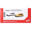 Herpa modelkit auto MiniKit Opel Corsa A SR, bianco e giallo (2 pezzi), in scala 1:87, kit di modellismo, pezzo da collezione, statuetta in plastica