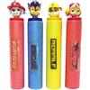 Joy Toy - Paw Patrol - Siringa ad acqua in schiuma con figura 3D, 5 x 5 x 28 cm, set con 4 diversi motivi: Chase, Marshall, Skye, Rubble