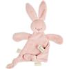 Nattou Lapidou - Peluche per bambini, Toudou Coniglio, peluche per neonati, regalo di compleanno, baby shower, 37 x 35 cm, rosa cipria