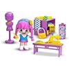 Pinypon PINY INSTITUTE OF NEW YORK - Classi - personaggio di Michelle, in classe di design con tutti gli accessori per disegnare, per bambini/e dai 4 anni, Famosa, (PNP04100)