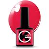Kargi Smalto Semipermanente Rosso per Unghie Professionale 10ml - Semipermanente ad Alta Copertura, Tenuta Estrema, Smalto Gel UV/LED per Manicure Professionale - Kargi. (Rosso Corallo 063)