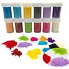 Generic Polvere Flocking Velluto Nylon, 12 Colori per Unghie e Craft