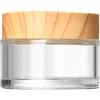ZEPFJHE 1 contenitore per cosmetici in vetro con coperchio, contenitori per campioni di trucco, per lozioni, creme, viaggi, cosmetici, organizer, trucchi, campioni