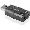 Diogeynu Scheda audio USB HFR8103 Scheda audio esterna Drivefree