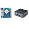 WayPonDEV Nanopi R4S Mini Portable Travel Router OpenWRT con porte Ethernet dual Gbps 4GB RAM LPDDR4 Basato su Rockchip RK3399 Soc per IOT NAS Smart Home Gateway (Without Mac chip)