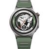 OnePlus Watch 4 Smartwatch 47mm, display LTPO OLED Display, corpo interamente in titanio da 43g, autonomia fino a 16 giorni, panoramica benessere in 60s, oltre 100 modalità sportive, Verde
