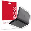 skoko Nuova pellicola protettiva opaca trasparente compatibile con MacBook Pro 14 M1 M2 M3 Release 2021 2022 2023 2024, parte superiore e inferiore e poggiapolsi e trackpad, simile alla protezione